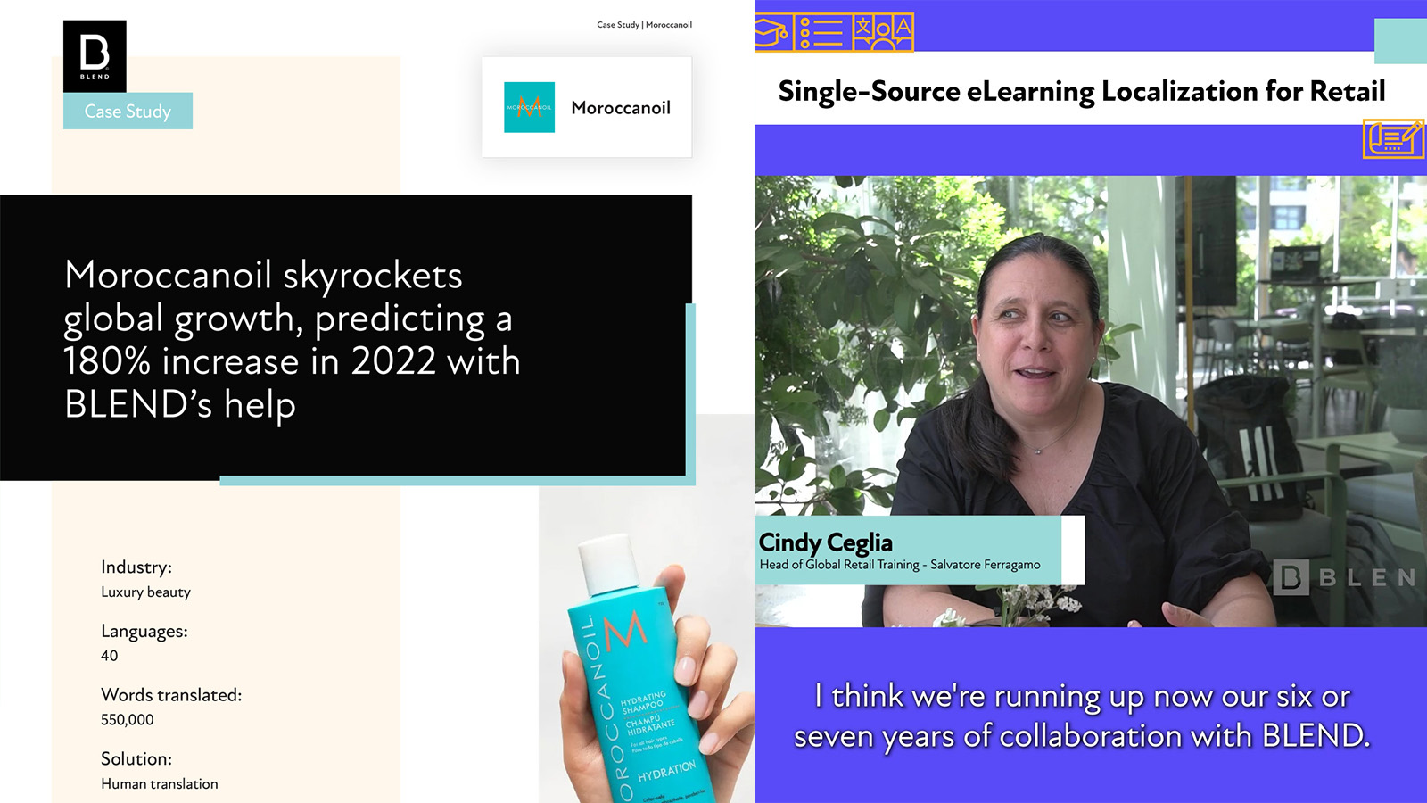 BLEND Case Studies – Digital Campaign Assets